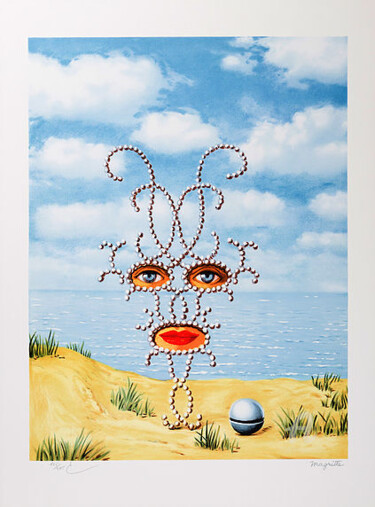 Отпечатки и Гравюры под названием "Schéhérazade" - René Magritte, Подлинное произведение искусства, Литография