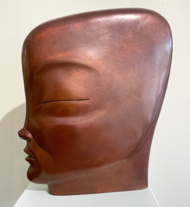 Sculpture titled "Mystic" by René Rikkelman, Original Artwork, Bronze