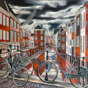 Climate change Schilderij getiteld "Climate change" door René Wissink, Origineel Kunstwerk, Acryl