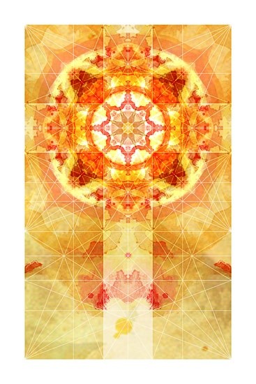 Digital Arts titled "Golden Cross 1" by Rene Armenta, Original Artwork