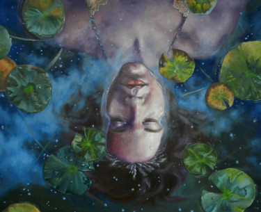 Peinture intitulée "Spring Equinox" par Renee Brown, Œuvre d'art originale, Huile