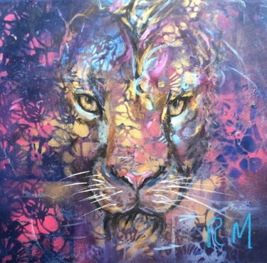 Schilderij getiteld "Beyond Strenght" door Renée Michaud, Origineel Kunstwerk, Acryl Gemonteerd op artwork_cat.