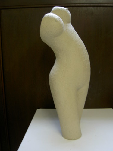 Sculpture intitulée "VICKY" par Renild Schepers, Œuvre d'art originale, Céramique