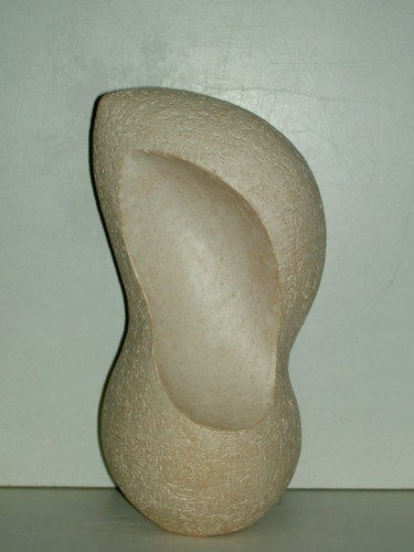 Skulptur mit dem Titel "EROSION" von Renild Schepers, Original-Kunstwerk, Keramik