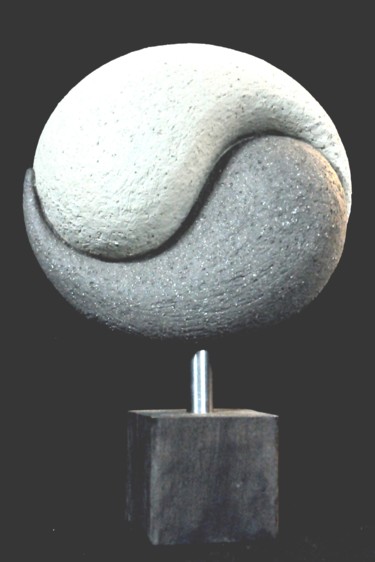 Sculpture titled "YIN YANG (AANVULLIN…" by Renild Schepers, Original Artwork, Ceramics