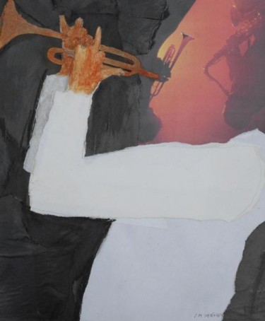 Peinture intitulée "Le troisième homme" par Jean Marc Requien, Œuvre d'art originale