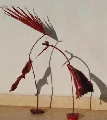 Sculpture intitulée "Les oiseaux de mirl…" par Jean Marc Requien, Œuvre d'art originale