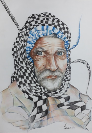 "portre" başlıklı Tablo İShak Şafak tarafından, Orijinal sanat, Kalem