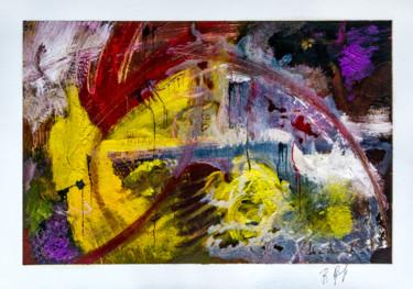 Pittura intitolato "Abstract Original P…" da Retne, Opera d'arte originale, Olio