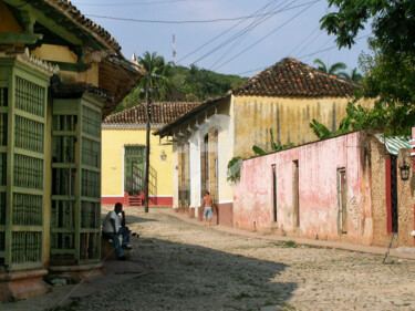 Fotografía titulada "RUE" por Karine Revillon, Obra de arte original