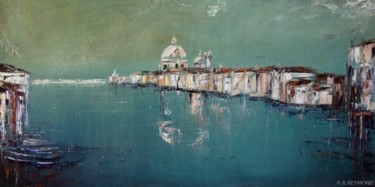 Painting titled "Venise Grand Canal" by Pierre René Reymond, Original Artwork