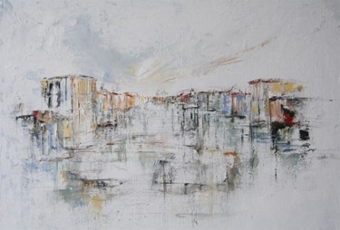 Painting titled "Venise Grand Canal…" by Pierre René Reymond, Original Artwork