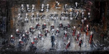 Painting titled "Concert" by Pierre René Reymond, Original Artwork