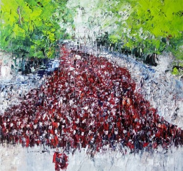 Painting titled "Rangoon" by Pierre René Reymond, Original Artwork