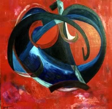 Peinture intitulée "SOLVEIG-WINDERS" par Ahmed Rezgui, Œuvre d'art originale, Huile