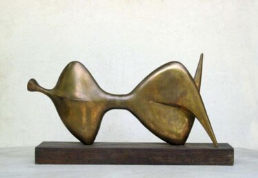 Sculpture titled "East" by Rezo Khasia, Original Artwork
