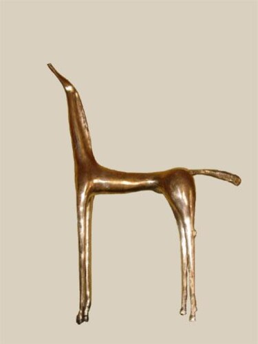 Sculpture titled "Horse" by Rezo Khasia, Original Artwork