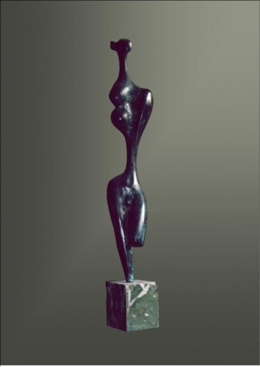 Sculpture titled "9.(36x7x7)_Torso,_B…" by Rezo Khasia, Original Artwork, Casting