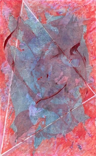 Peinture intitulée "Triangulation 11" par Ricardo Morin, Œuvre d'art originale, Huile