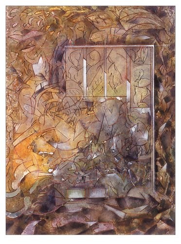 Painting titled "Hunting Scene" by Ricardo Morin, Original Artwork, Oil