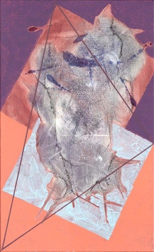 Painting titled "Triangulation 21" by Ricardo Morin, Original Artwork, Oil