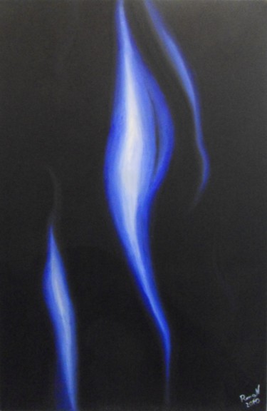 Pintura intitulada "Espíritos | Spirits" por R. G. Nascimento, Obras de arte originais, Óleo