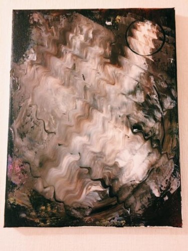 Pintura titulada "Expansions céleste" por Rico Herrero, Obra de arte original, Acrílico