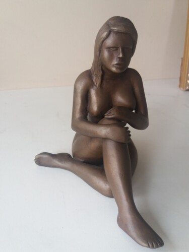 Scultura intitolato "Escultura em bronze…" da Ricardo Navarro, Opera d'arte originale, Bronzo