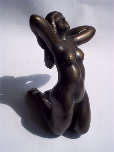 Skulptur mit dem Titel "Escultura sculpture…" von Ricardo Navarro, Original-Kunstwerk, Metalle