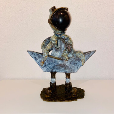 雕塑 标题为“Luna” 由Ricardo Olivares, 原创艺术品, 青铜