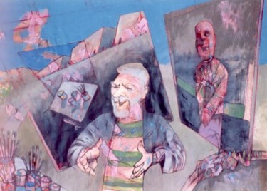 Pintura titulada "gucemas" por Ricardo Heredia, Obra de arte original