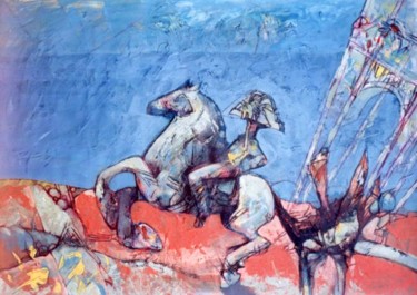 Pintura titulada "sin titulo" por Ricardo Heredia, Obra de arte original