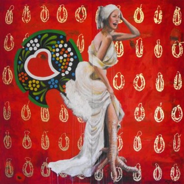 Pintura intitulada "ALMA LUSA" por Ricardo Passos, Obras de arte originais
