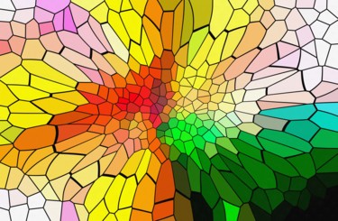 Vitral I I Цифровое искусство под названием "Vitral I I" - Ricardo G. Silveira, Подлинное произведение искусства, Цифровая живопись