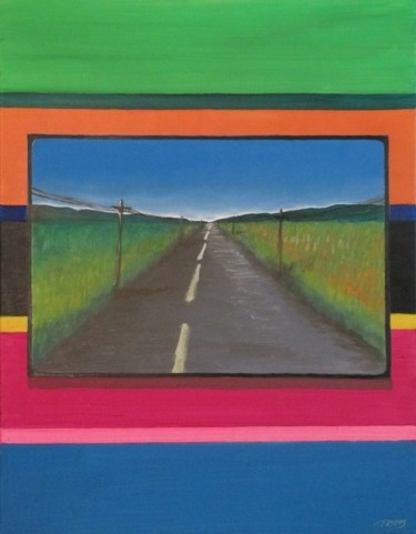 Peinture intitulée "Camino" par Ricardo Trigos, Œuvre d'art originale