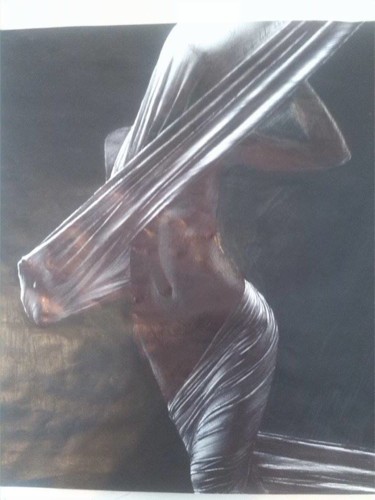 Pittura intitolato "escape" da Riccardo Girardi, Opera d'arte originale, Inchiostro