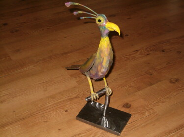 雕塑 标题为“The Steel Bird” 由Rich Leyden, 原创艺术品, 金属