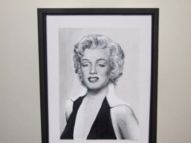 Pintura intitulada "Marilyn" por Richard Mangold, Obras de arte originais, Óleo