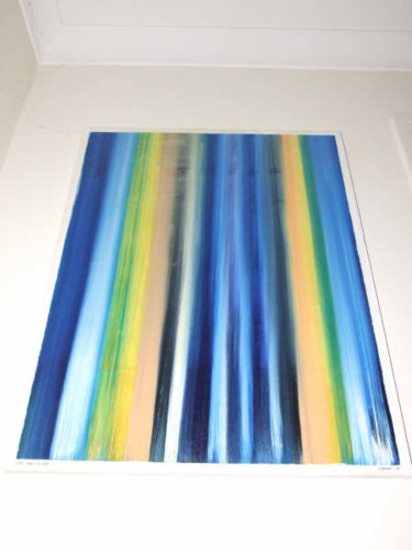 Картина под названием "Neon" - Richard Mangold, Подлинное произведение искусства, Масло