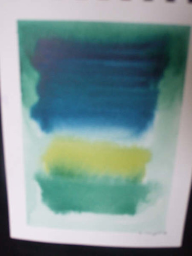 绘画 标题为“Colour Field Green,…” 由Richard Mangold, 原创艺术品, 油