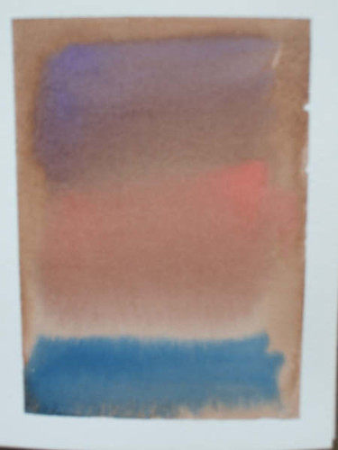 Картина под названием "ColourField Brown,…" - Richard Mangold, Подлинное произведение искусства, Масло