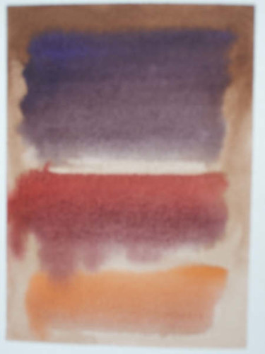 Картина под названием "ColourField Brown,…" - Richard Mangold, Подлинное произведение искусства, Масло