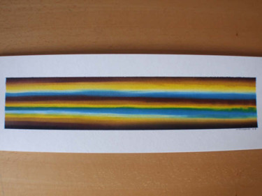 Malerei mit dem Titel "Panoramic 5" von Richard Mangold, Original-Kunstwerk, Öl