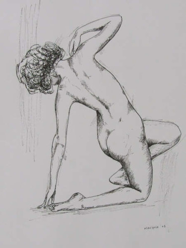 Peinture intitulée "La Danse" par Richard Mangold, Œuvre d'art originale, Huile