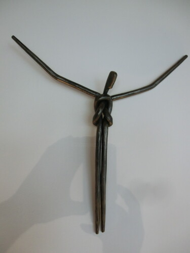 Escultura intitulada "Kreuz 1" por Richard Blaas, Obras de arte originais, Metais