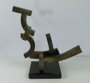 Sculpture titled "Balance" by Richard Blaas, Original Artwork, Metals