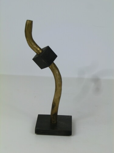 Sculpture titled "ohne Titel" by Richard Blaas, Original Artwork, Metals