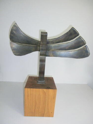Скульптура под названием "Phönix" - Richard Blaas, Подлинное произведение искусства, Металлы