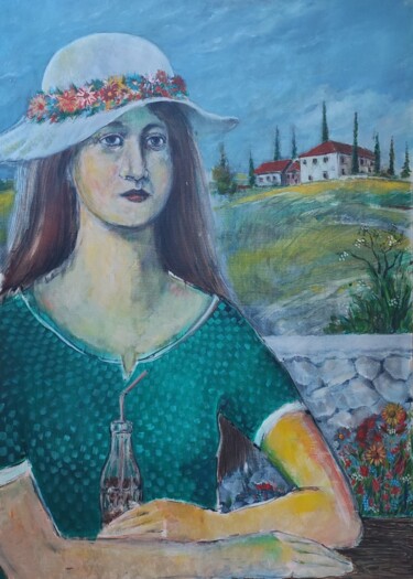 "Augustus in Toscane" başlıklı Tablo Richard Cress tarafından, Orijinal sanat, Petrol