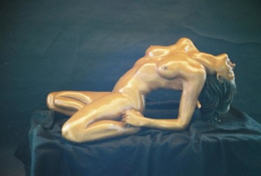 Escultura intitulada "Awakening" por Richard Hallier, Obras de arte originais